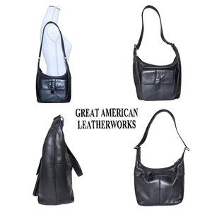 GREAT AMERICAN LEATHERWORKS Leather Shoulder Bag